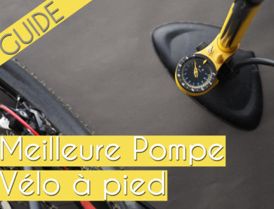 Meilleure pompe vélo à pied